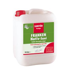 IMG10012_2438 Sanitär-Unterhaltsreinger, FRANKEN Nativ Sani, 10 Liter-image