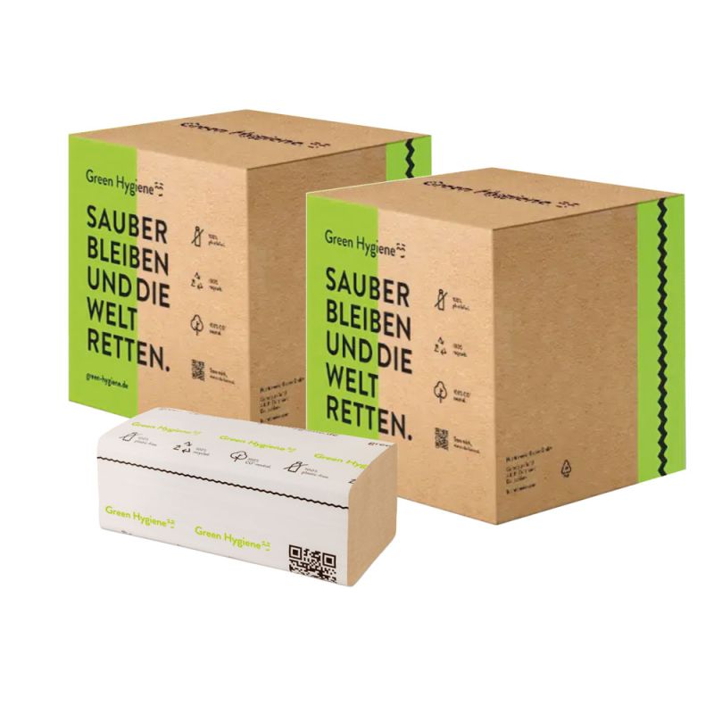 FALK - Papierhandtücher ZZ natur 1lg., 2 x 5000 Blatt