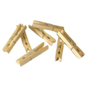 IMG87499_6487 Wäscheklammern natur, 7 x 1 cm, 50 Stk.-image